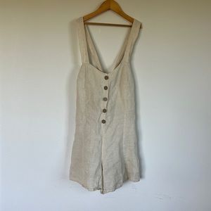 Yoli and Otis linen romper